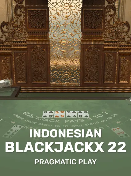 Indonesian BlackjackX 22 game tile
